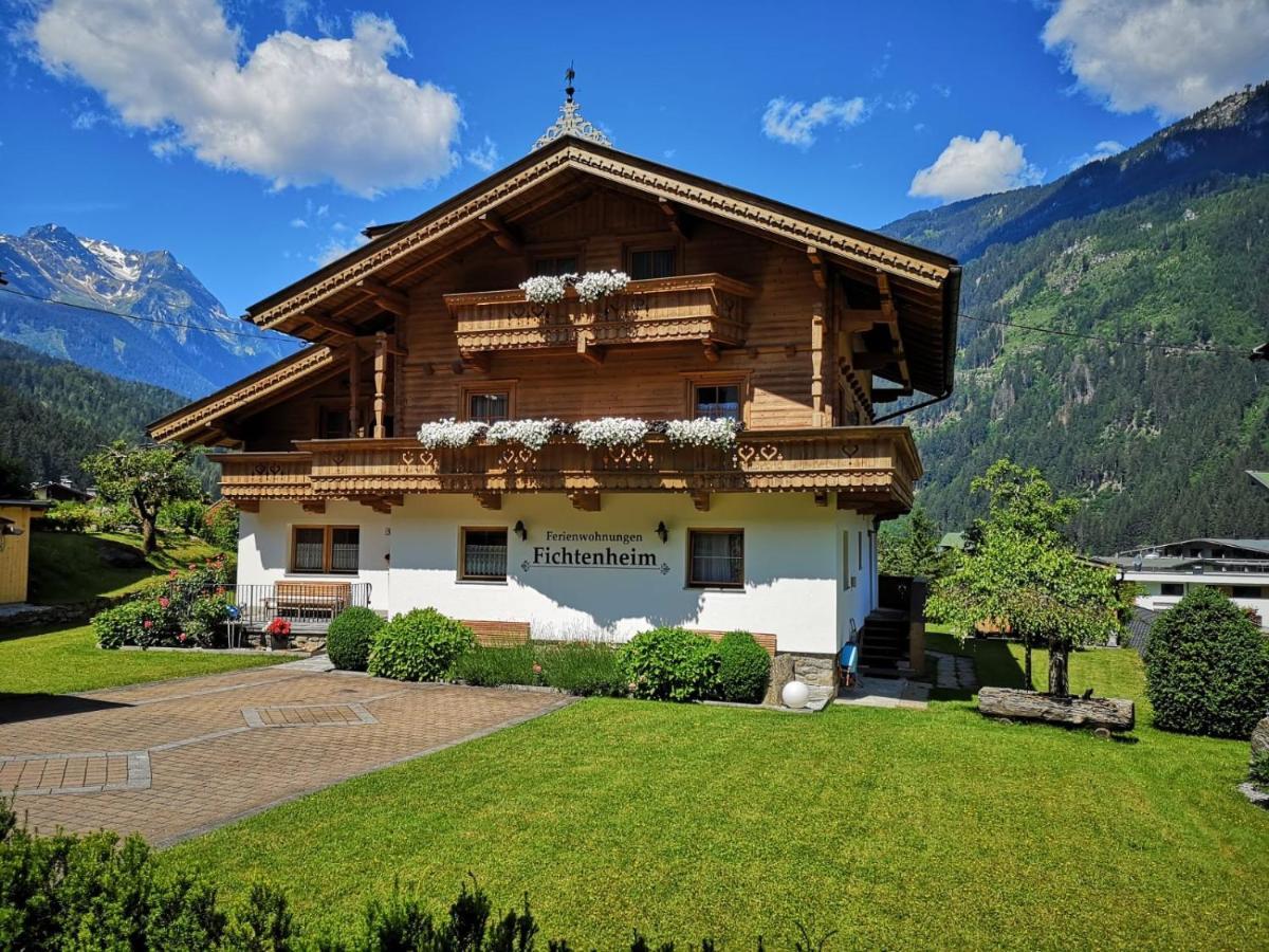 Ferienwohnungen Fichtenheim Mayrhofen Exterior photo